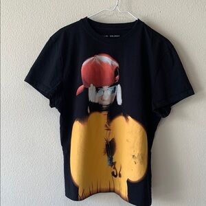 Billie Eilish original tour merch short sleeve T-shirt